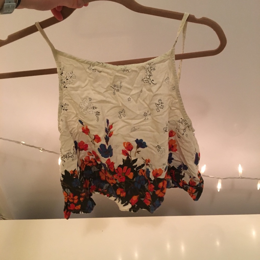 Floral Kimchi Blue Tank